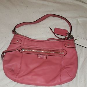 Hot pink coach purse